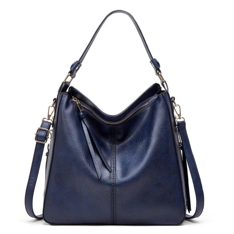 Elegante Ledertasche für Damen – klassische Lederhandtasche mit Abnehmbarem Schulterriemen - Image 7