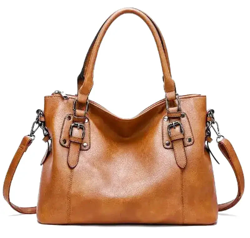 Elegante Vintage-Handtasche für Damen, weiches Material, großes Fassungsvermögen - Image 7