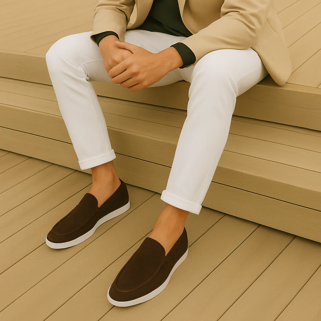 Elegante Wildleder Slipper - Image 8