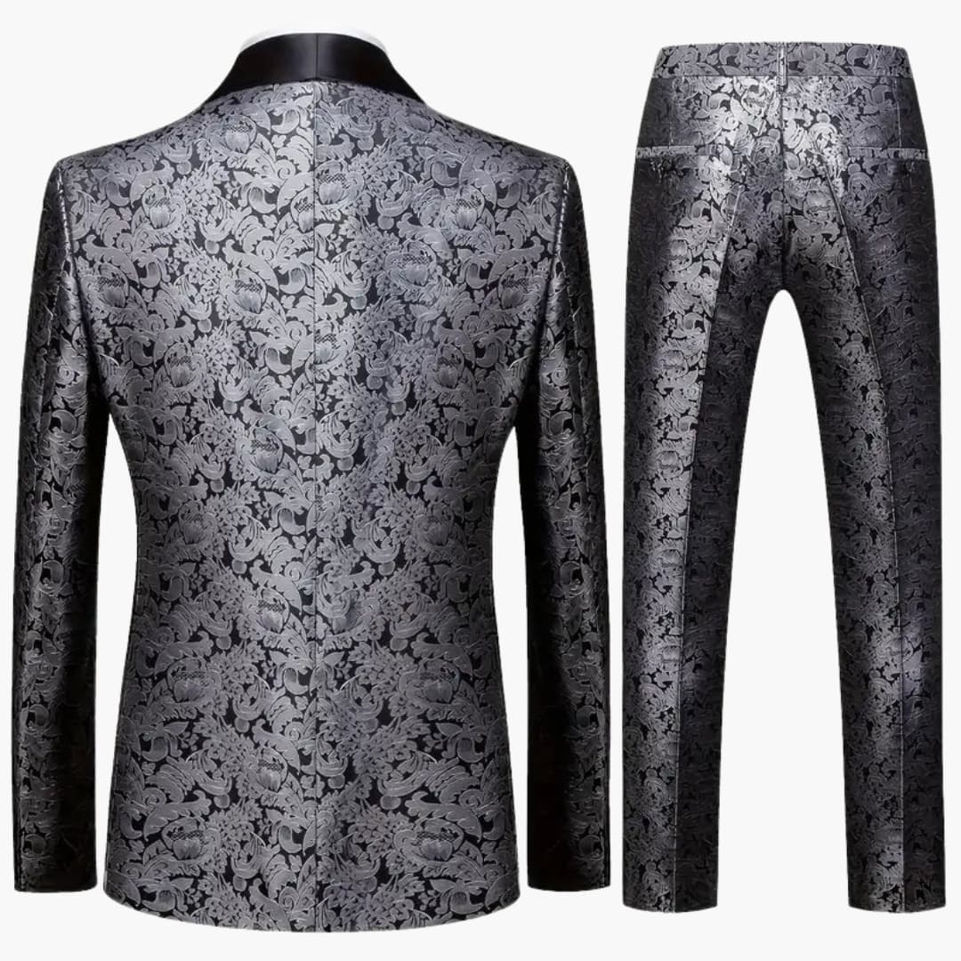 Eleganter 3-teiliger Slim-Fit-Anzug für Herren - Modernes Design - Image 2