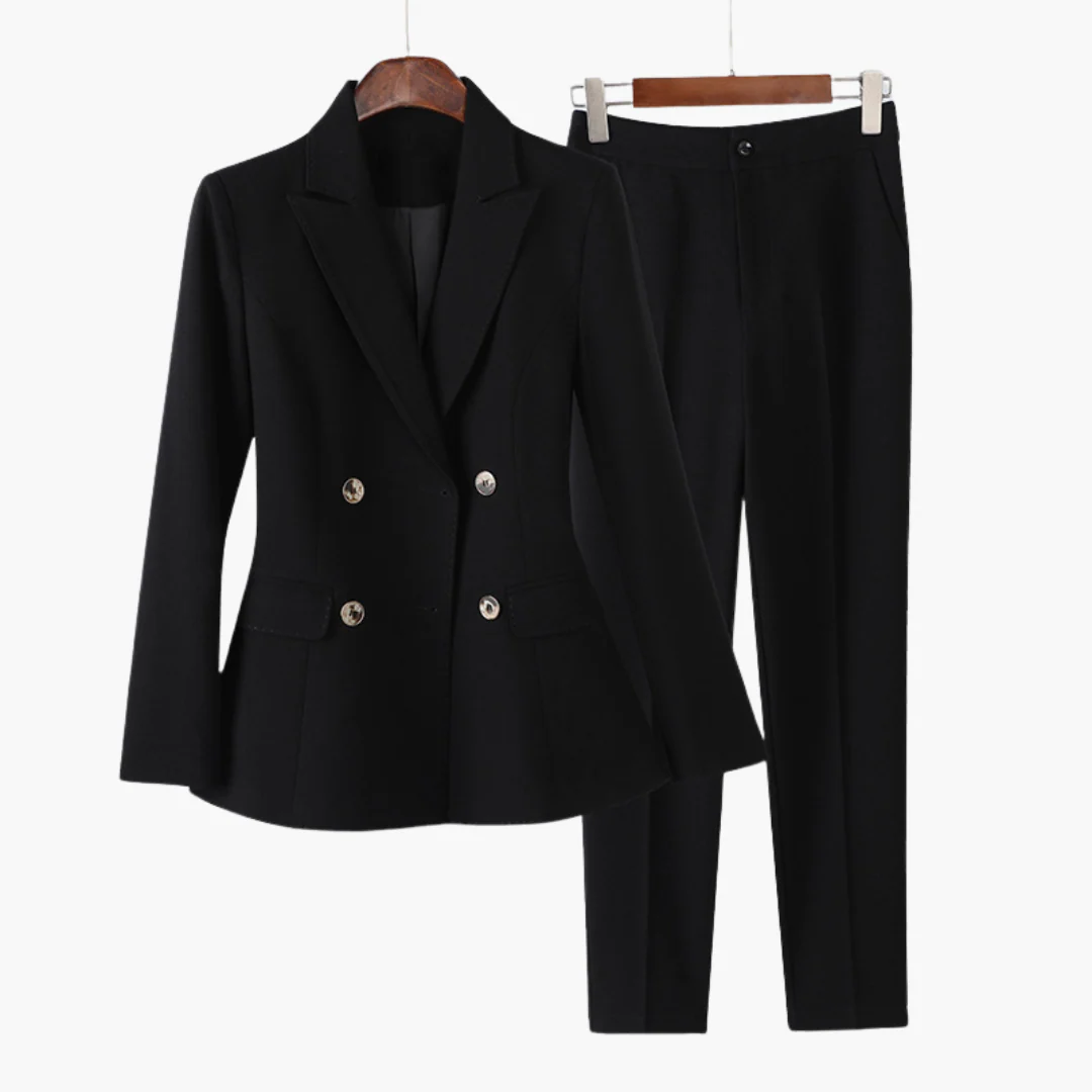 Eleganter Blazer Zweiteiler für Damen - Blazer und Hose - Image 3