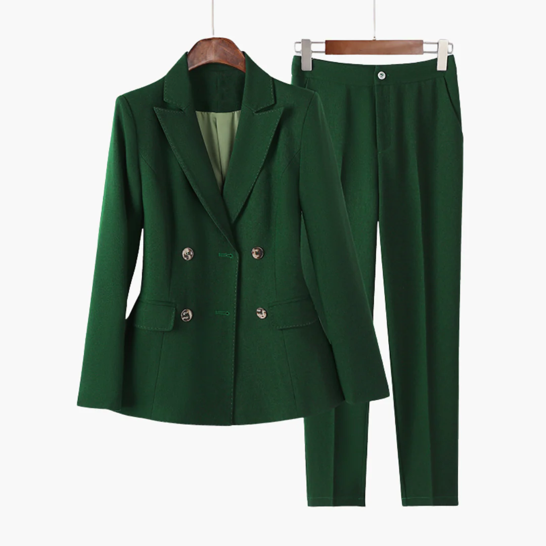 Eleganter Blazer Zweiteiler für Damen - Blazer und Hose - Image 4