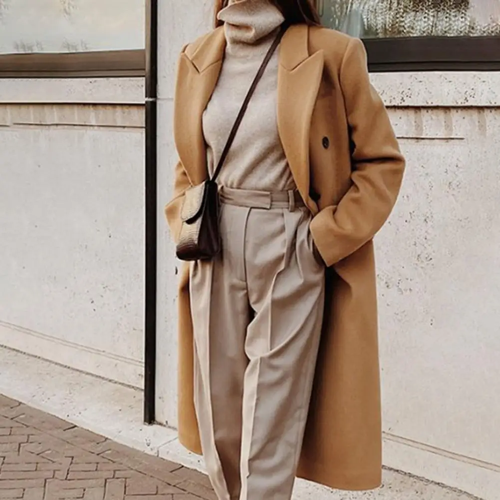 Eleganter Doppelreihiger Trenchcoat für Damen | Reverskragen - Image 2