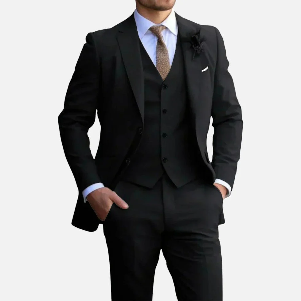 Eleganter Herren Anzug mit Weste - Image 2