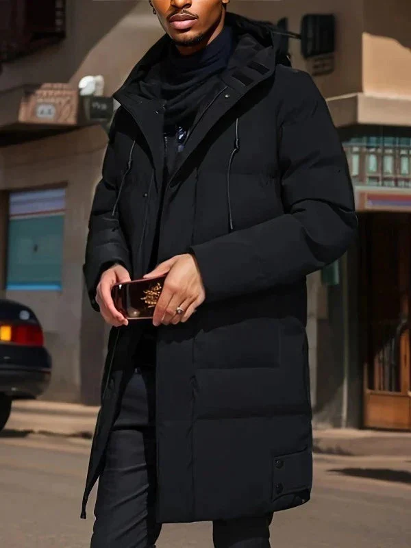 Eleganter Herrenparka – warm und stilvoll für Wintertage – feine Wattierung - Image 8