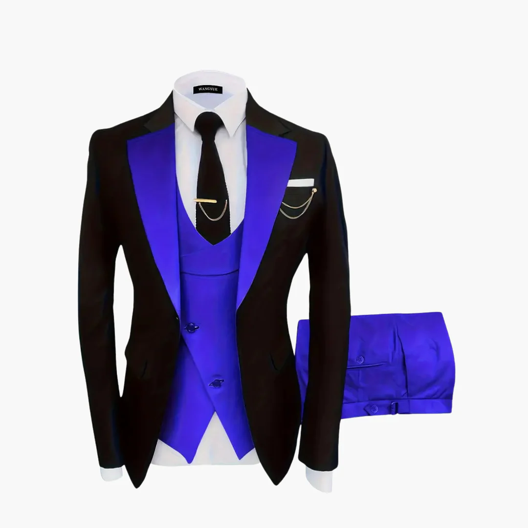 Eleganter Hochzeitsanzug - Herren 3-teilig für festliche Gäste - Image 6