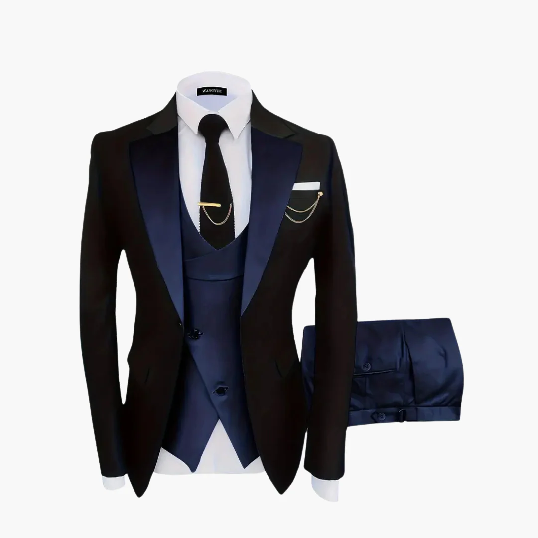 Eleganter Hochzeitsanzug - Herren 3-teilig für festliche Gäste - Image 7