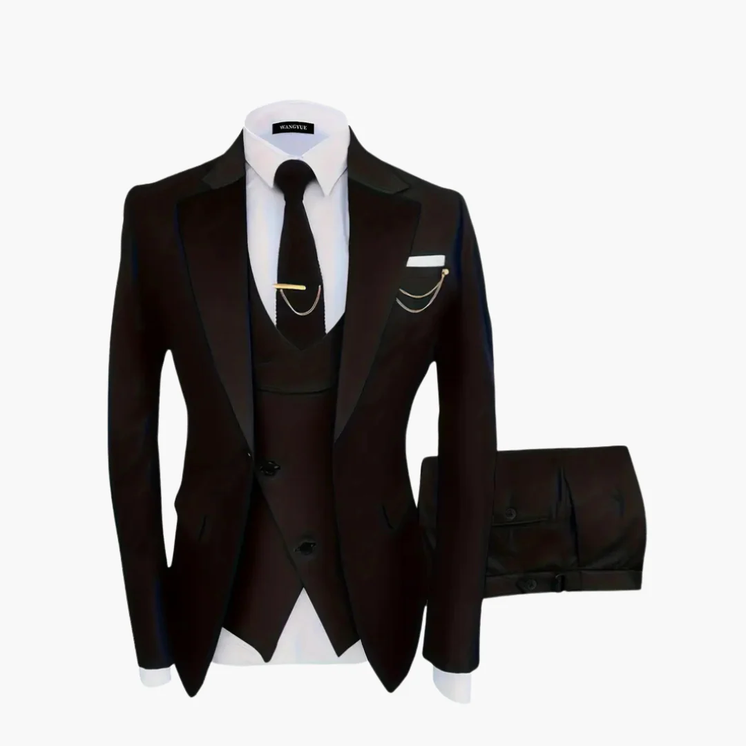 Eleganter Hochzeitsanzug - Herren 3-teilig für festliche Gäste - Image 8