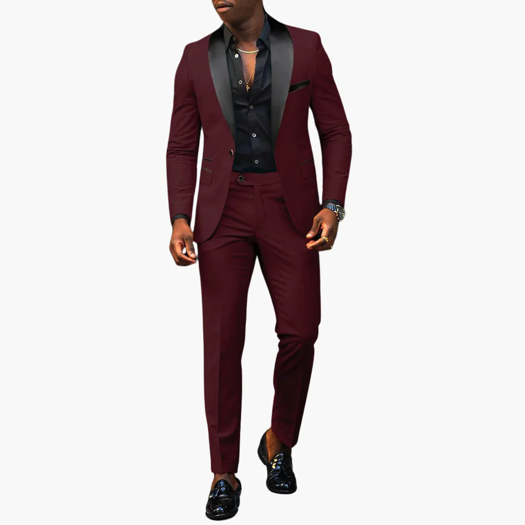 Eleganter Hochzeitsanzug - Herren Zweiteiler mit modernem Schnitt - Image 2