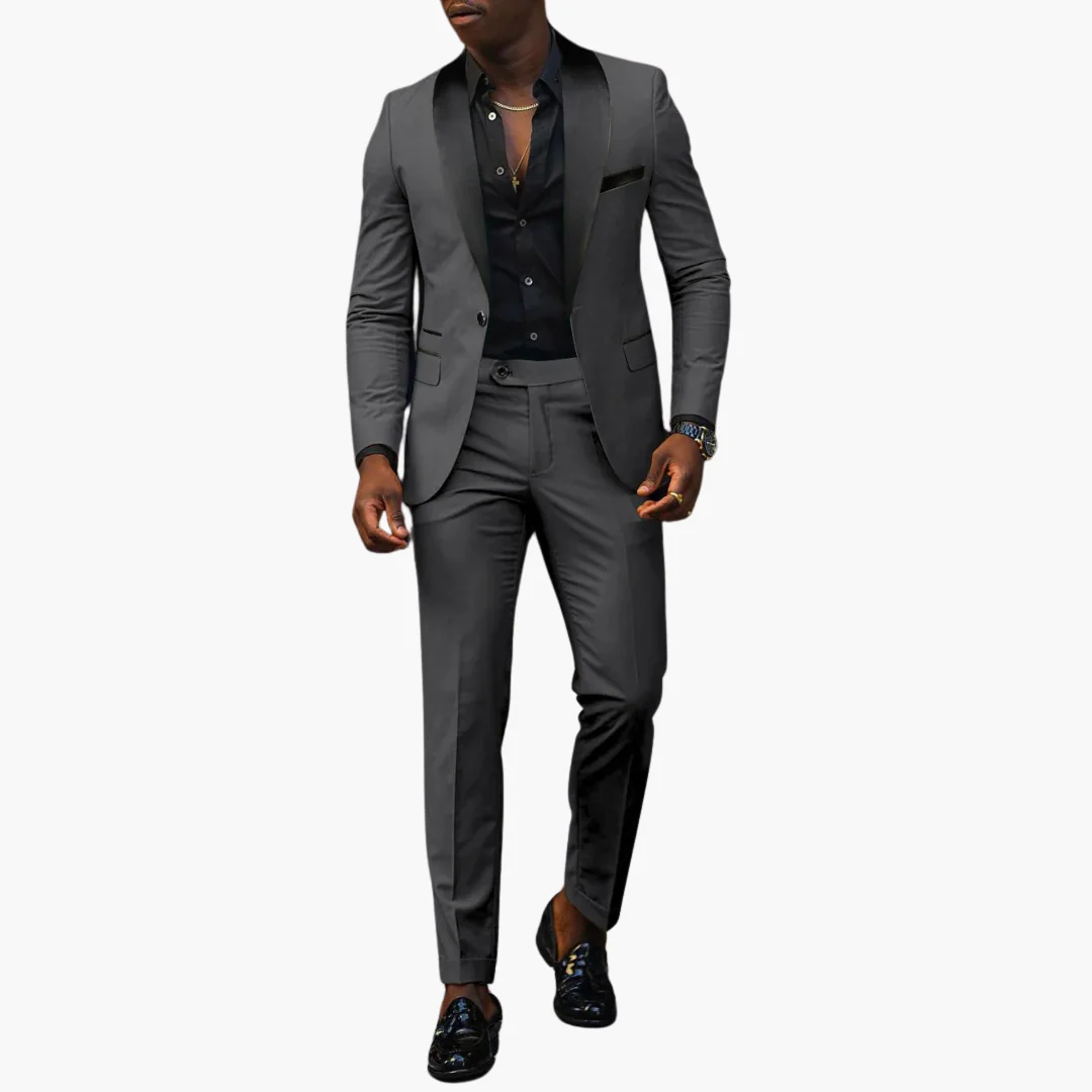 Eleganter Hochzeitsanzug - Herren Zweiteiler mit modernem Schnitt - Image 3