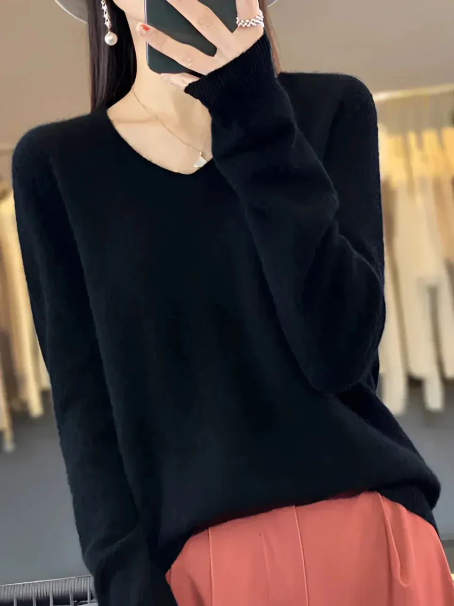 Eleganter Luxus-Pullover für Damen | Warmer