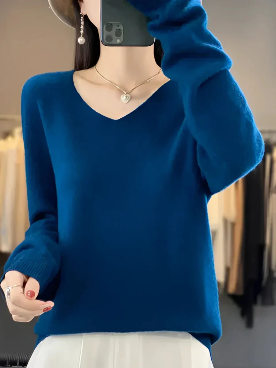 Eleganter Luxus-Pullover für Damen | Warmer - Image 6