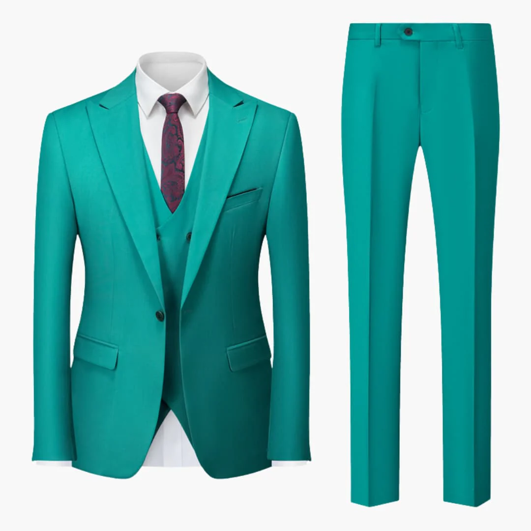 Eleganter Slim Fit Anzug - Herren 3-teilig für Business - Image 6
