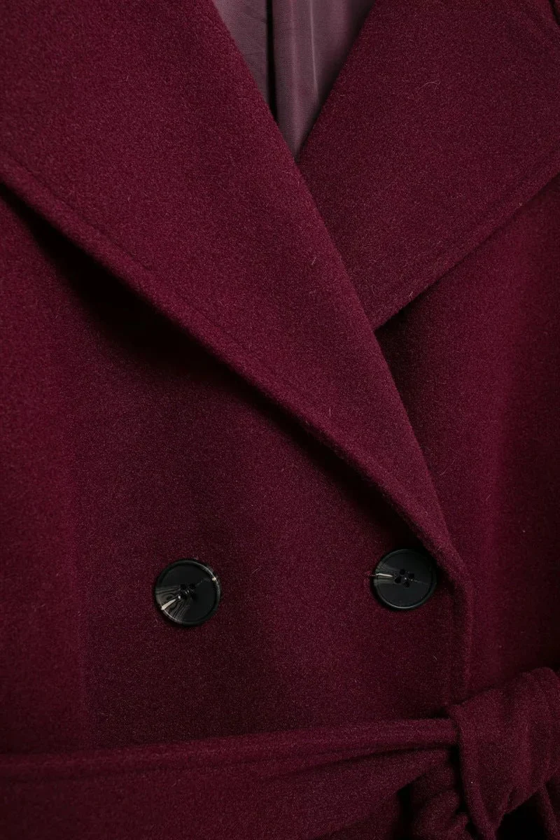 Eleganter Winter-Trenchcoat für Damen | Lang - Image 2