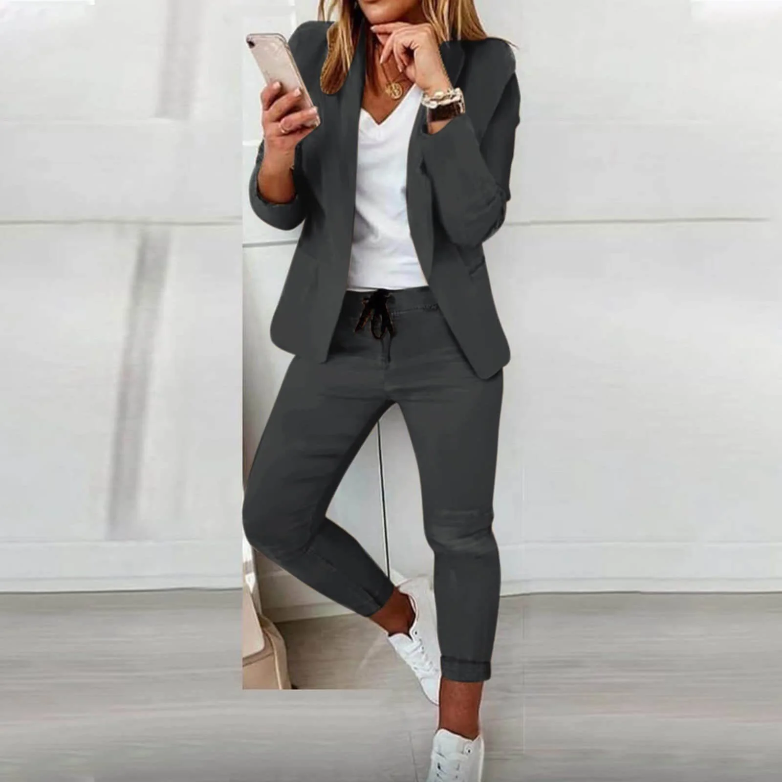 Elegantes Damen Outfit-Set Vielseitige Kombination - Image 5
