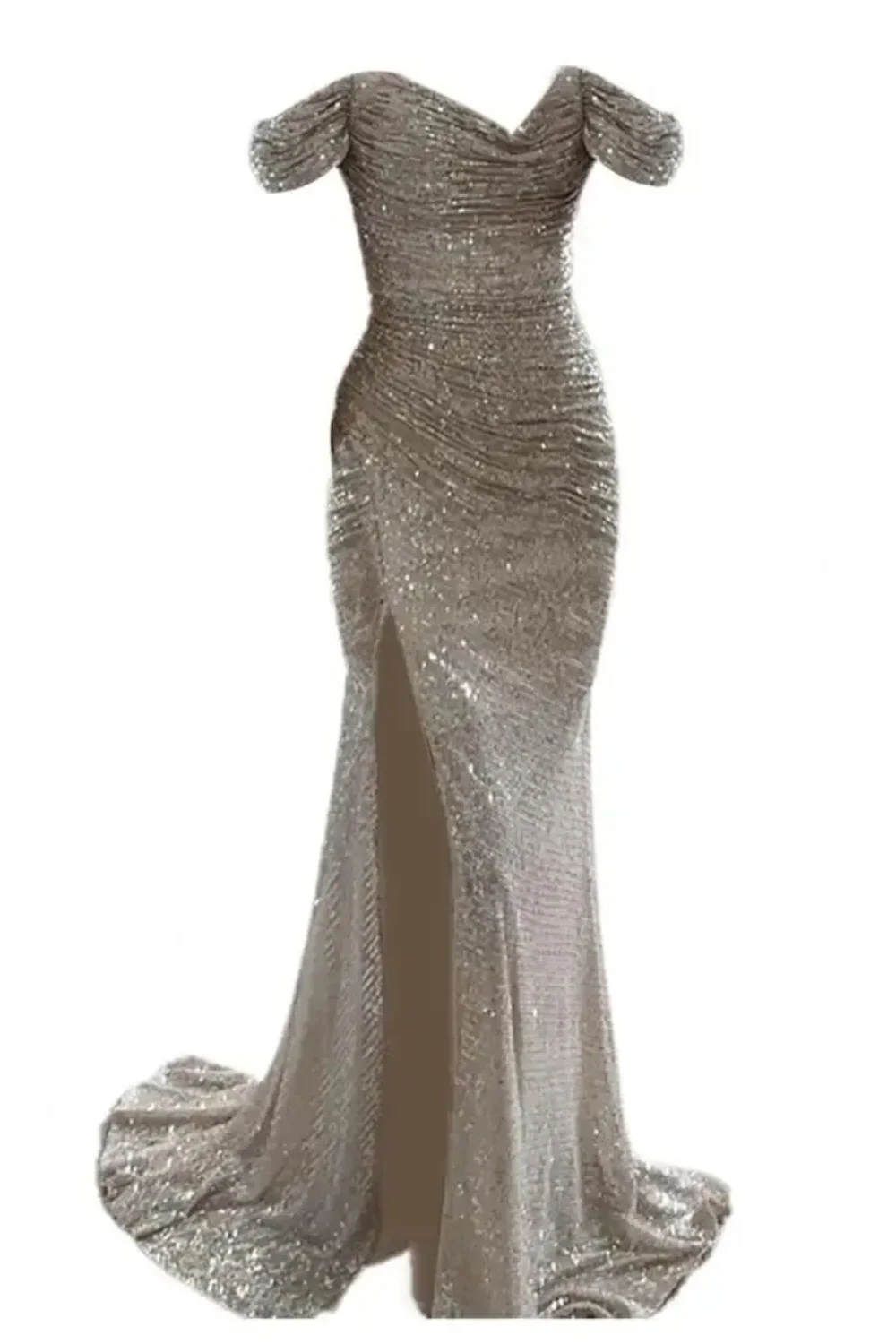 Elegantes Glitzer-Abendkleid für Damen | Maxi - Image 6