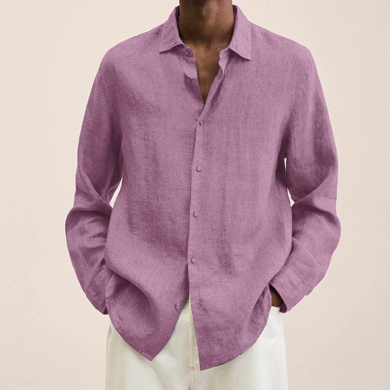 Elegantes herren leinenhemd- leichtigkeit trifft vielseitigkeit - Image 10