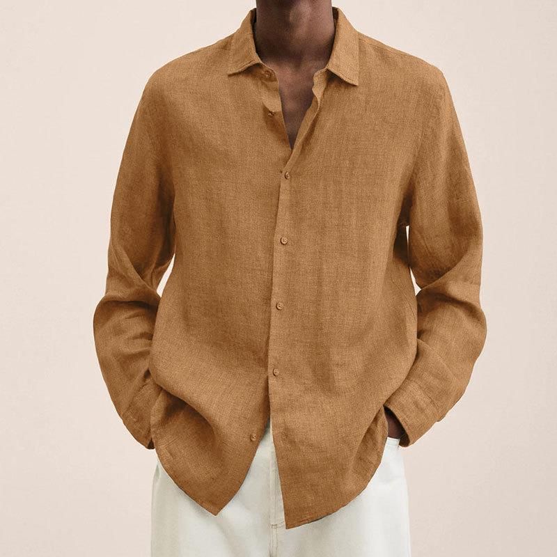 Elegantes herren leinenhemd- leichtigkeit trifft vielseitigkeit - Image 8