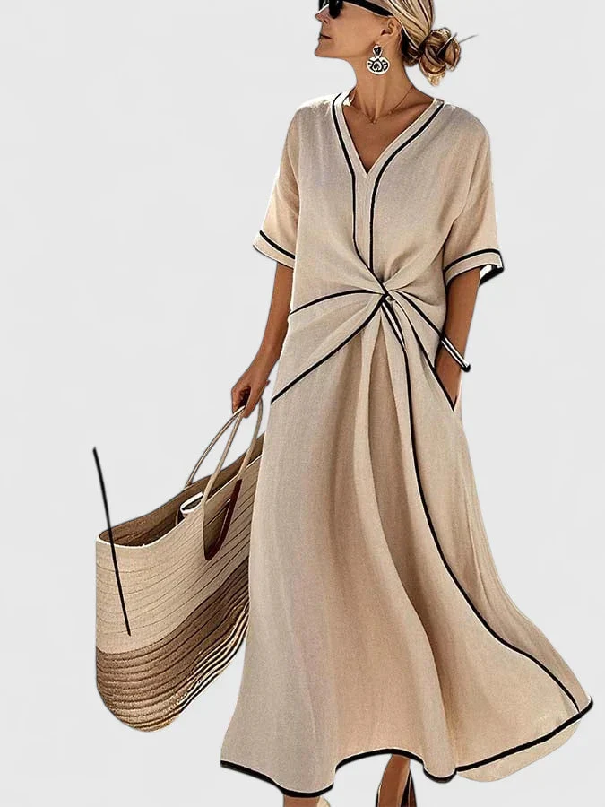 Elegantes Kleid Damen für den Sommer - Bequem und Vielseitig, Ideal für Jede Gelegenheit