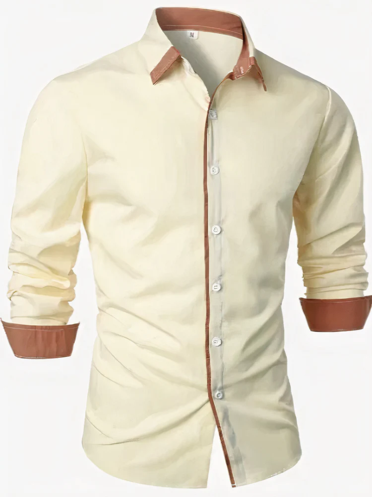 Elegantes Langarmhemd für Herren | Langarm - Image 4