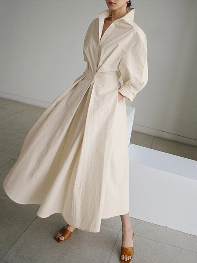 Elegantes langes Kleid für Damen – zeitlos und vielseitig