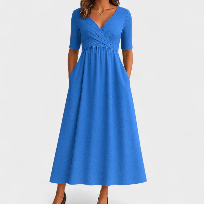 Elegantes Midi Kleid für Frauen – Zeitloser Stil für jeden Anlass - Image 4
