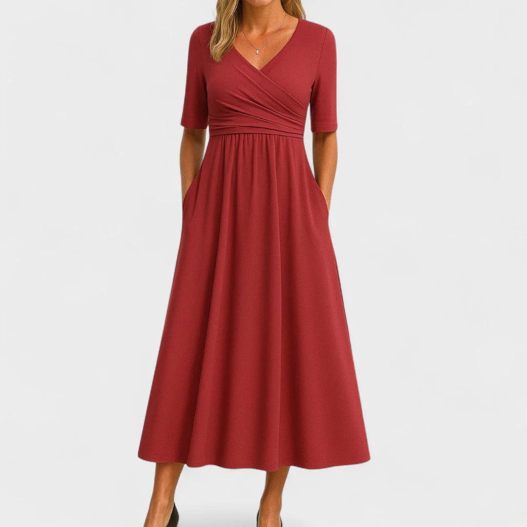 Elegantes Midi Kleid für Frauen – Zeitloser Stil für jeden Anlass - Image 6