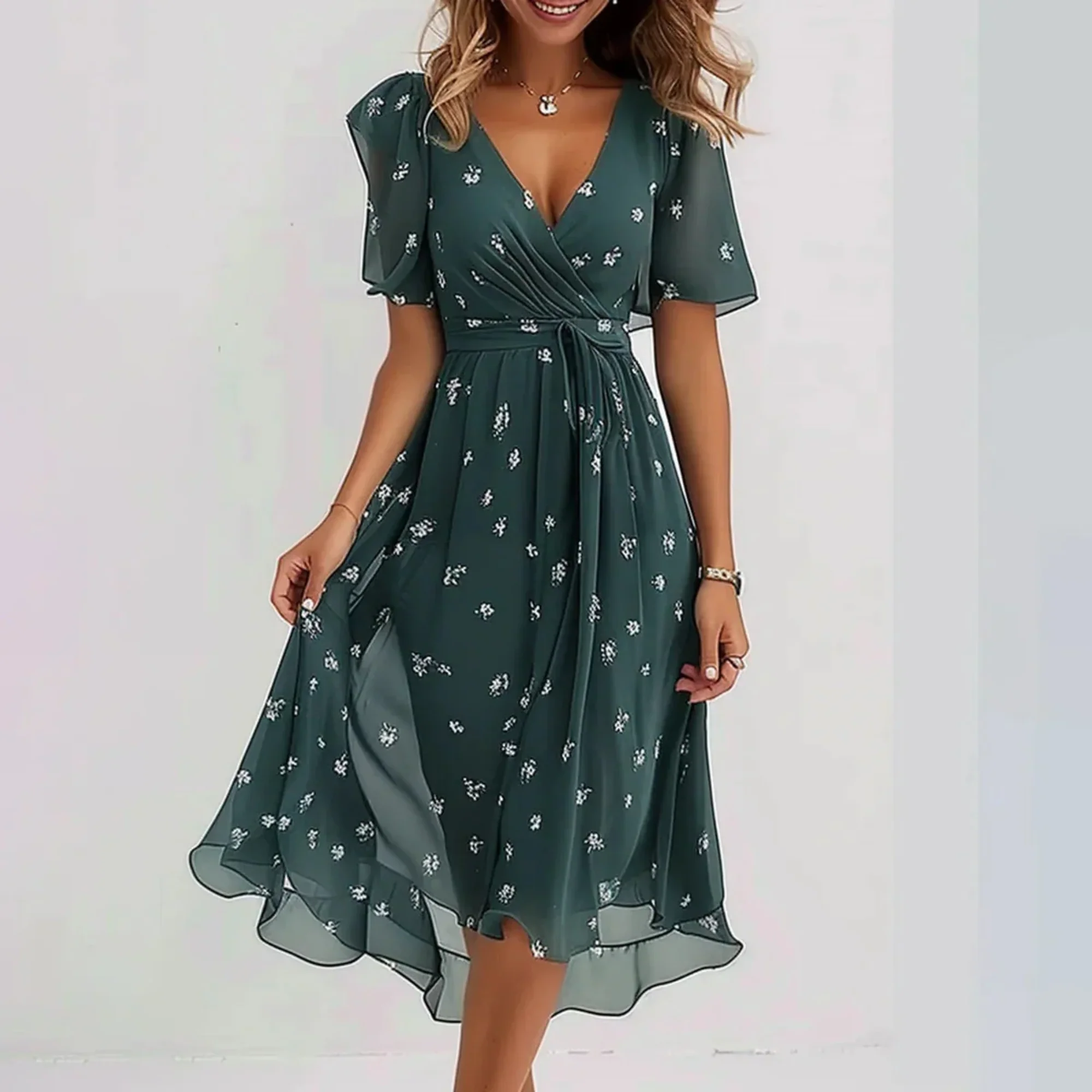 Elegantes Sommerkleid für Damen – Leicht und Vielseitig für warme Tage