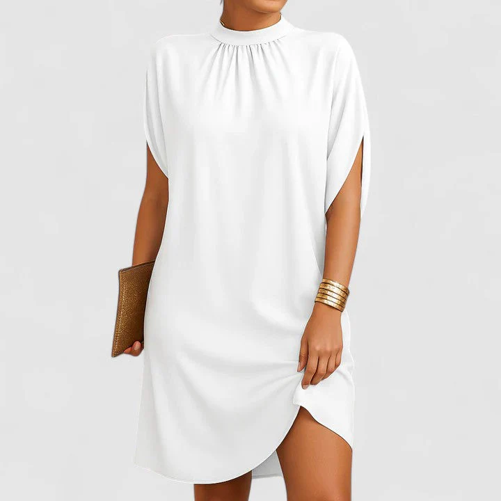Elegantes Sommerkleid für Frauen mit Rüschen und Schulterausschnitten - Image 4