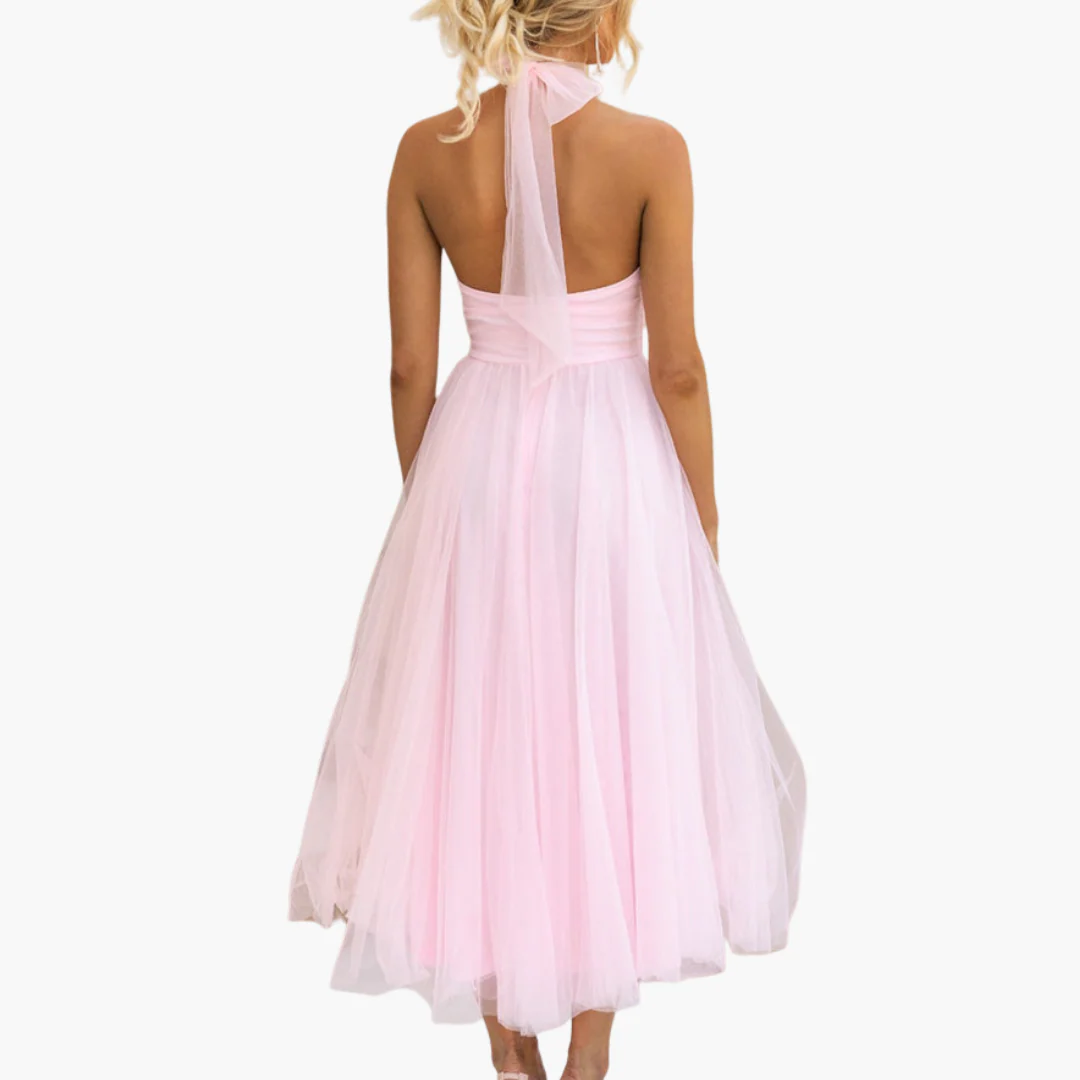 Elegantes Tüllkleid für Damen - Perfekt für festliche Anlässe - Image 10