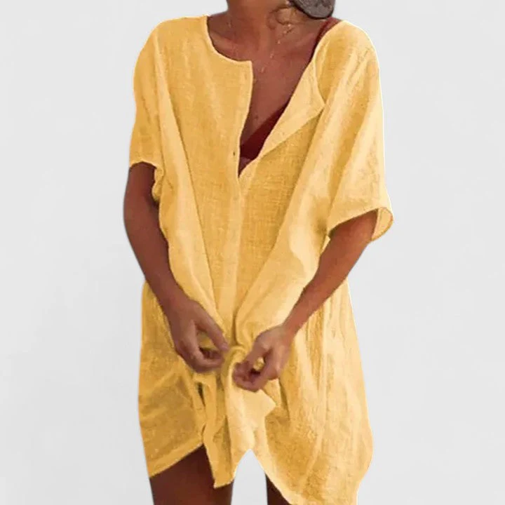 Elegantes Tunikakleid Damen – Sommerkleid für Jeden Anlass, Vielseitig und Schmeichelhaft, Perfekt für Warme Tage - Image 6