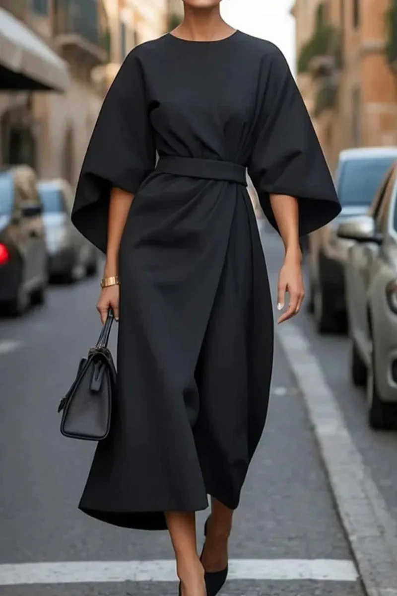Elegantes Vintage-Kleid für Damen | Midi - Image 6