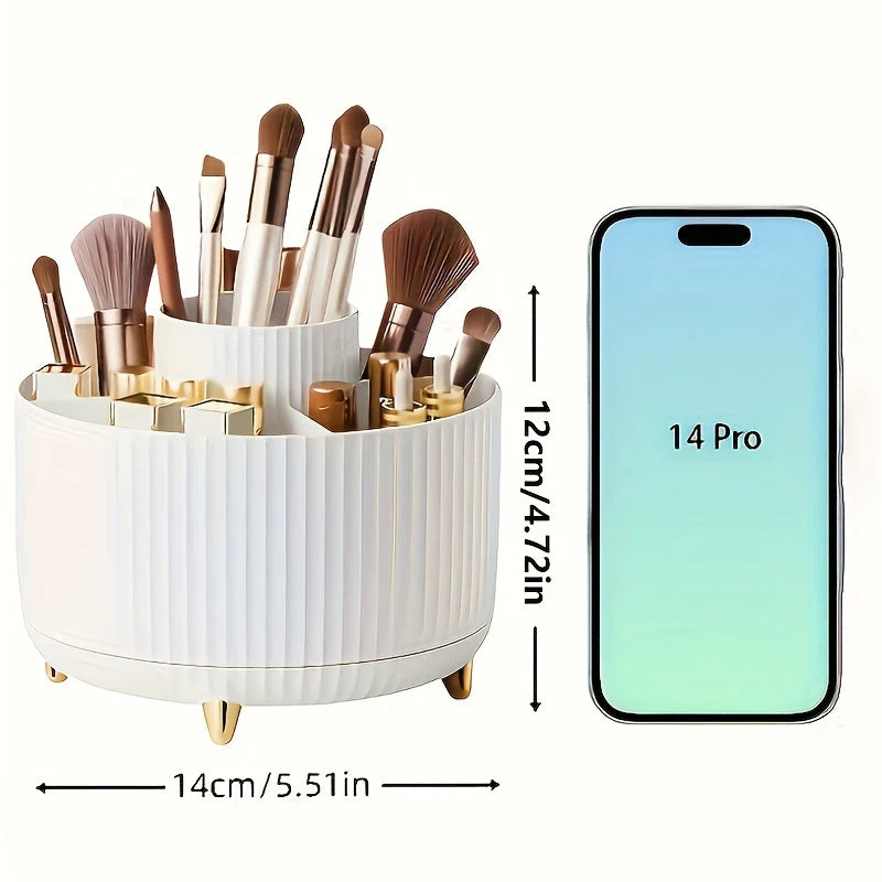 ElegantSpin 360° Drehbarer Organizer – Kosmetik Aufbewahrung - Image 4