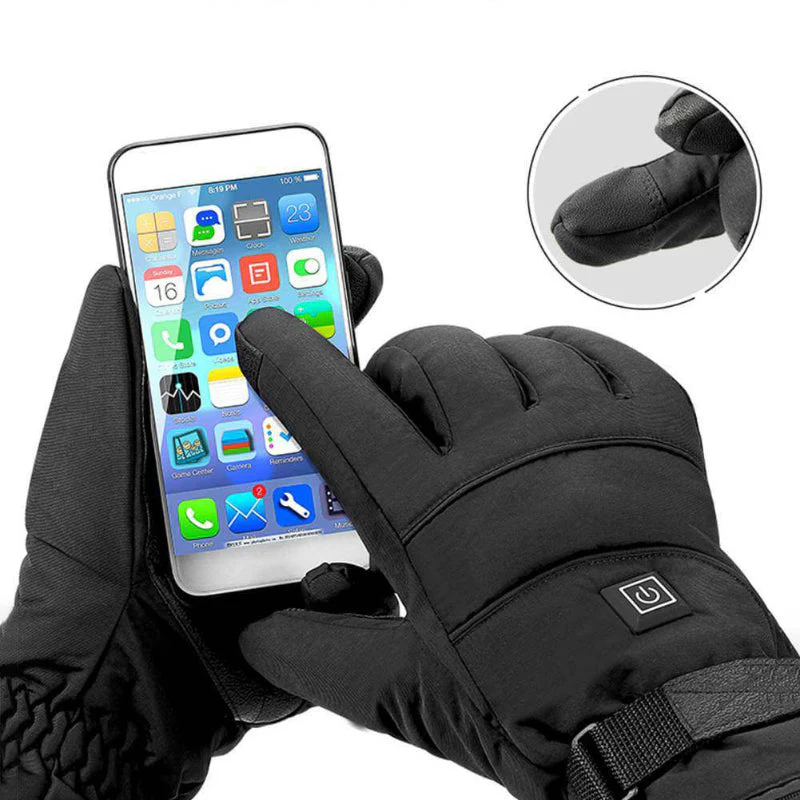 Elektrische Heizhandschuhe mit Touchscreen – 3 Heizstufen, schnelle Wärme für Outdoor-Aktivitäten - Image 4