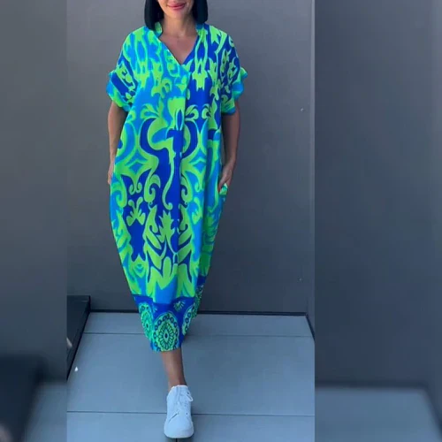 Elena | Elegante bloemenjurk