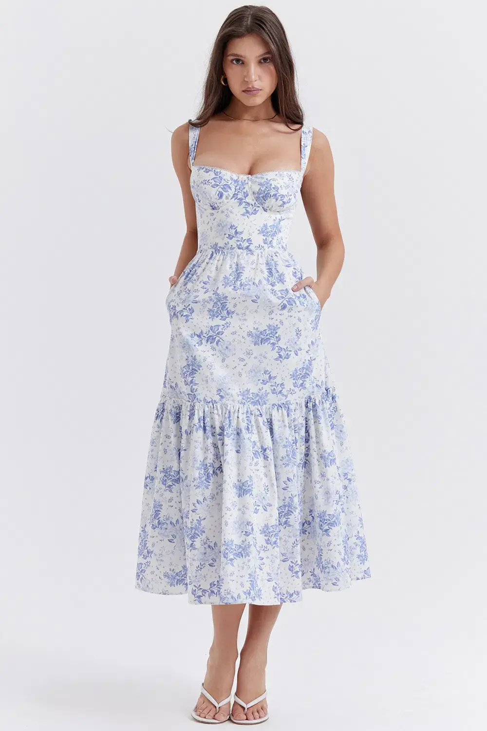 Elia | Midi Kleid - Image 13