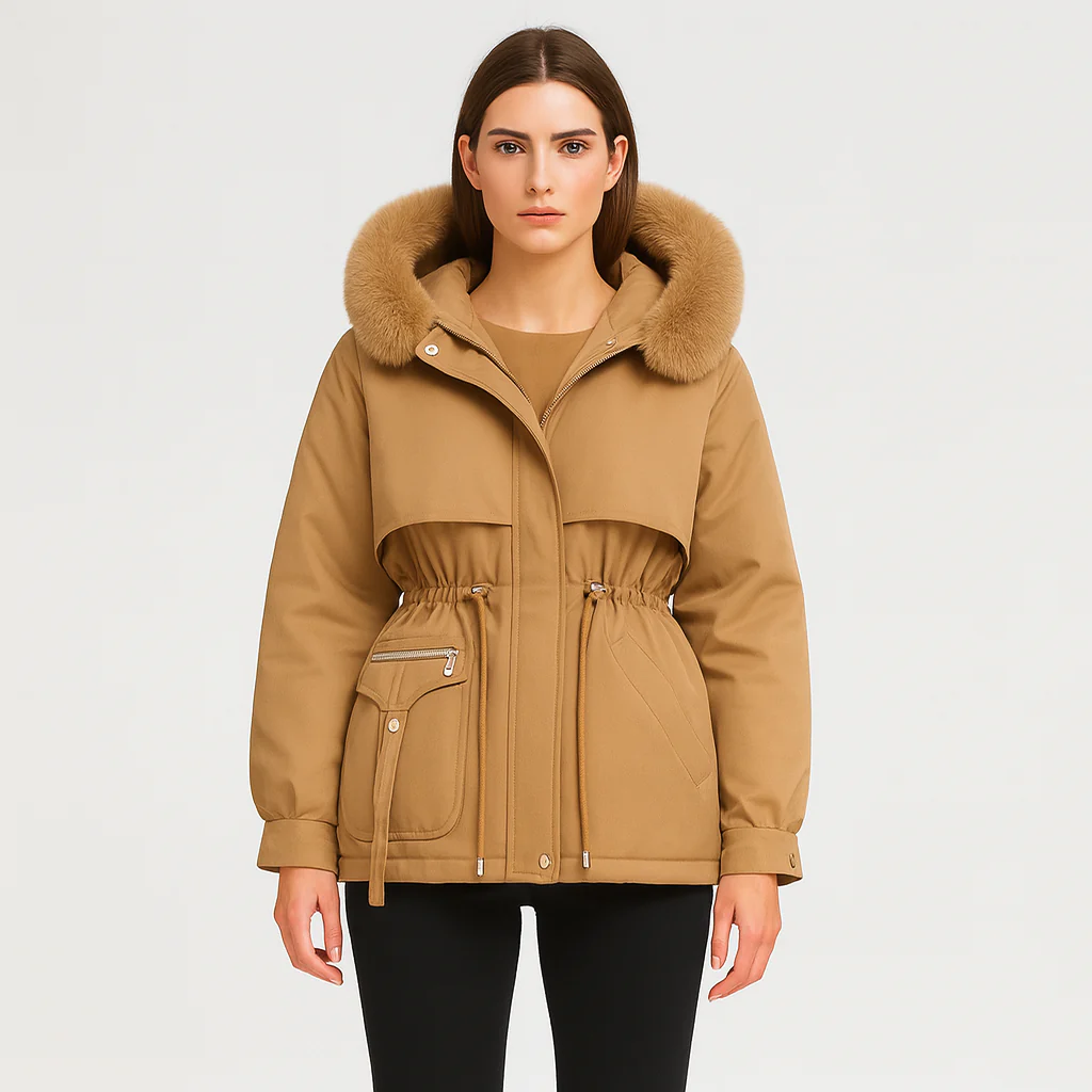 Éliane | Eleganter Winterparka aus Kunstfell - Image 4