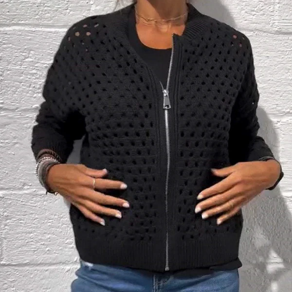 ELINA - STRICKJACKE MIT REISSVERSCHLUSS - Image 3