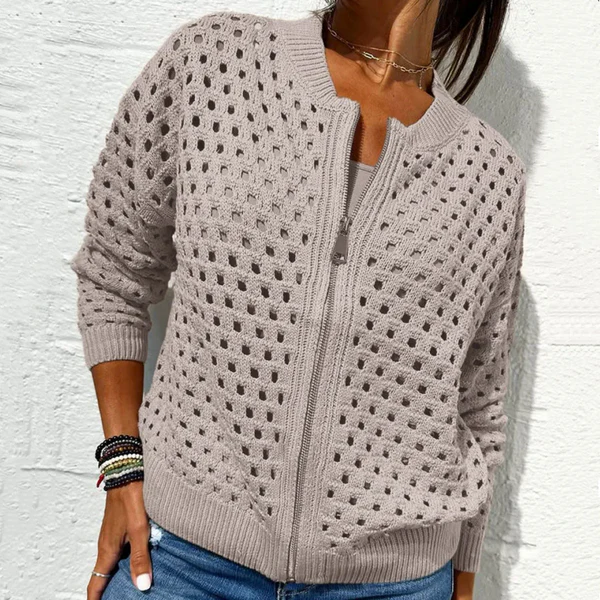 ELINA - STRICKJACKE MIT REISSVERSCHLUSS - Image 4