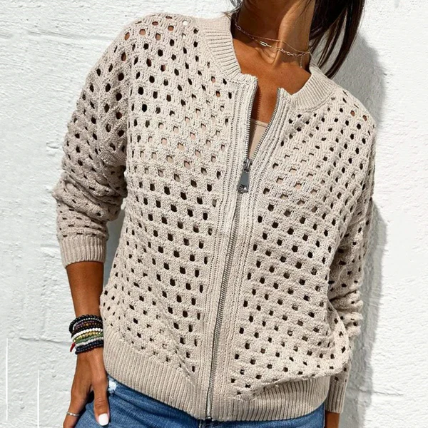 ELINA - STRICKJACKE MIT REISSVERSCHLUSS - Image 7
