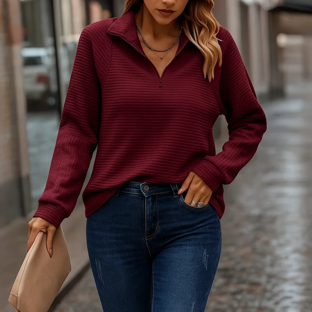 Elisa™ | Eleganter Pullover mit V-Ausschnitt für Damen - Image 5