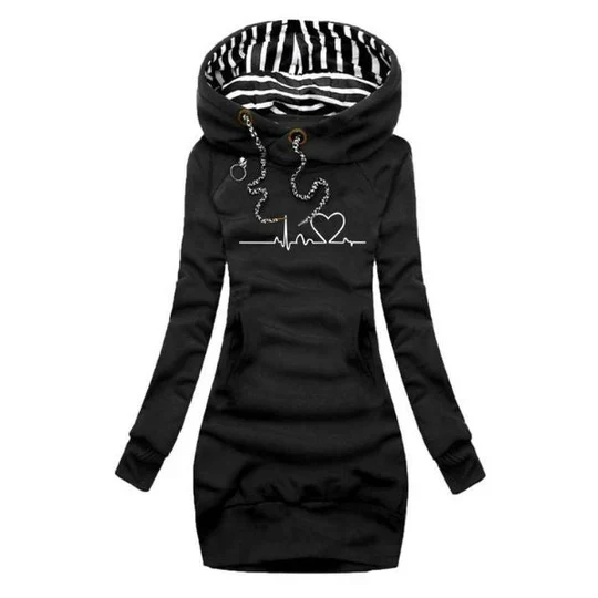 Elise | Bedrucktes T-Shirt-Kleid - Image 2