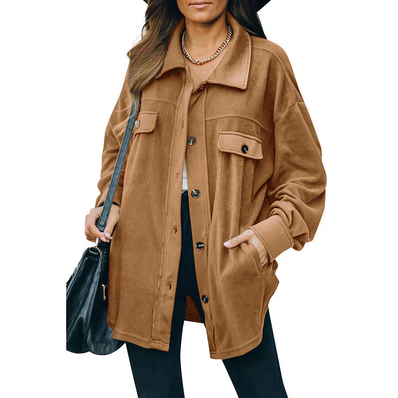 Elise - fleece-knopf-jacke - Image 6