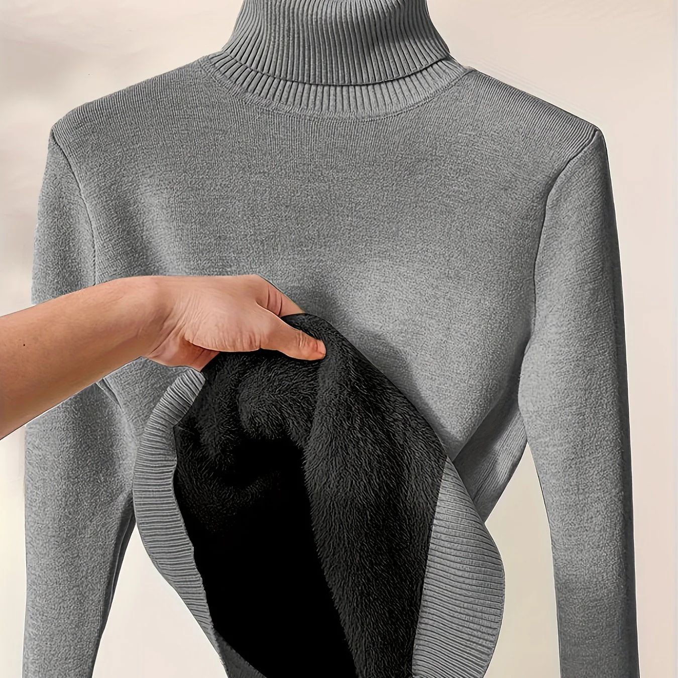 Élise – lässiger und minimalistischer Rollkragenpullover - Image 13