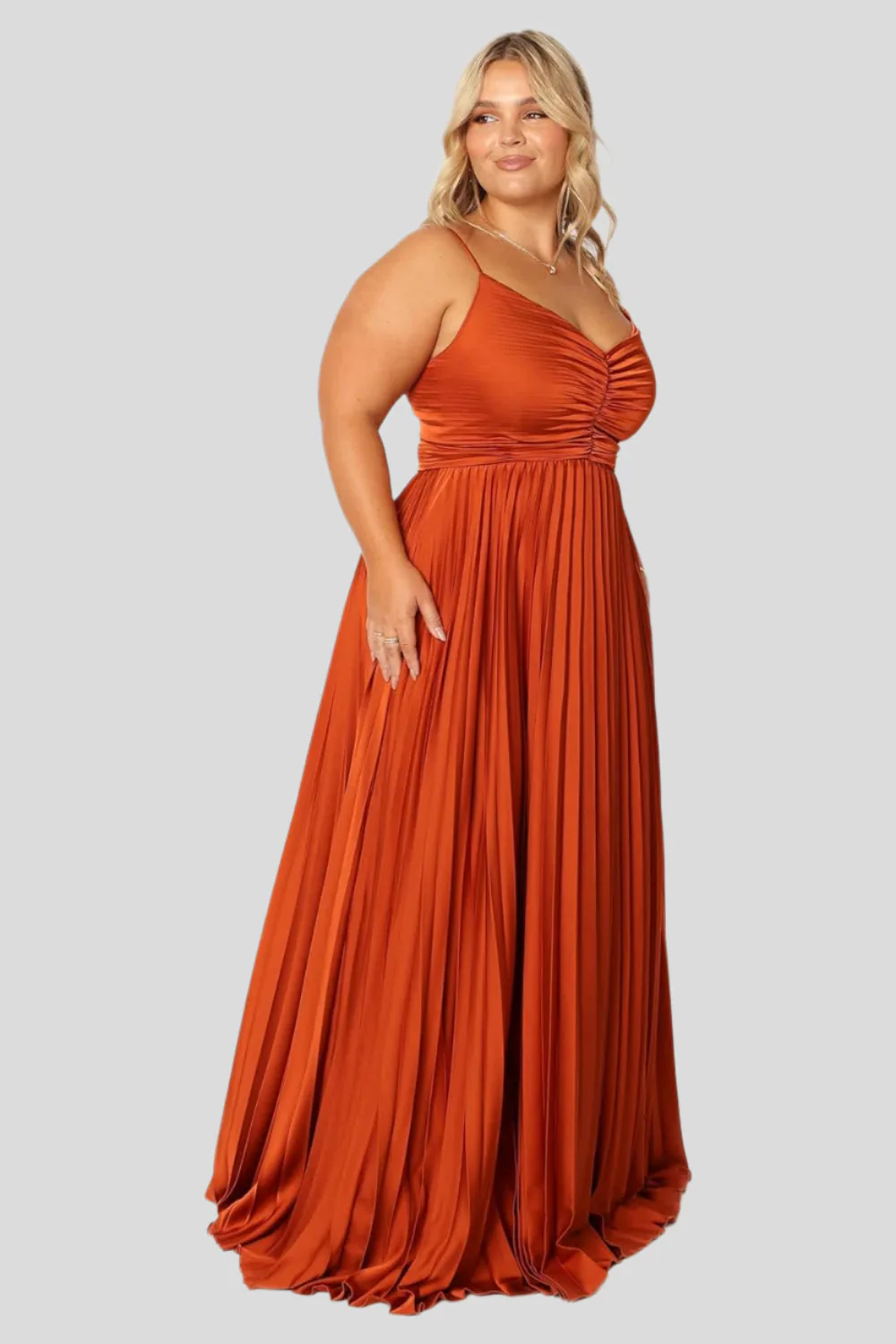 Elise – Plissierter Midikleid für elegante Anlässe - Image 4