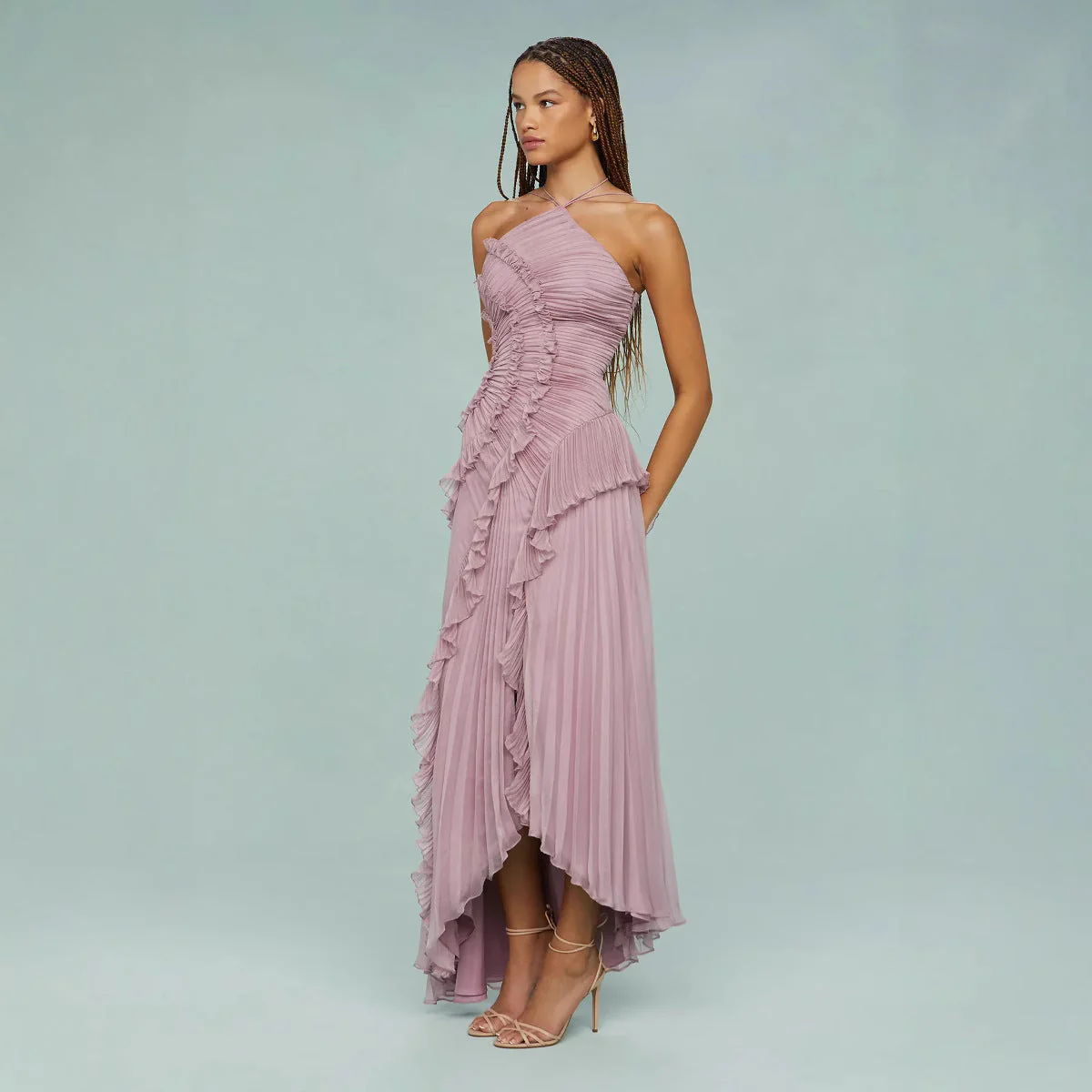 Elisia | Fließendes Damenkleid