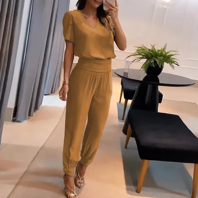Eliza | Stilvolles Set aus Oberteil und Hose