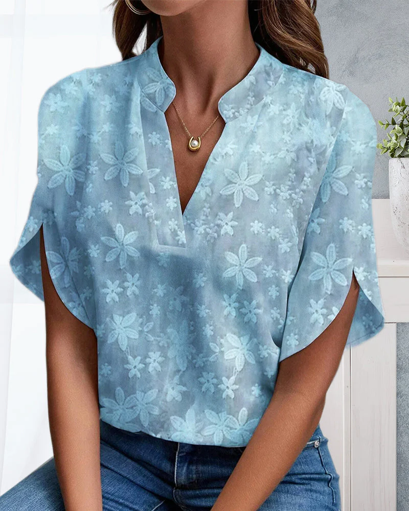Ellen | Bluse mit Blumendruck - Image 2
