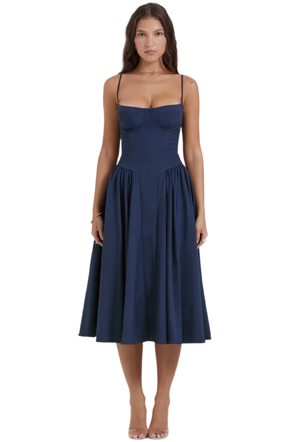 Élodie Verfeinerte Midi-Kleid - Image 10