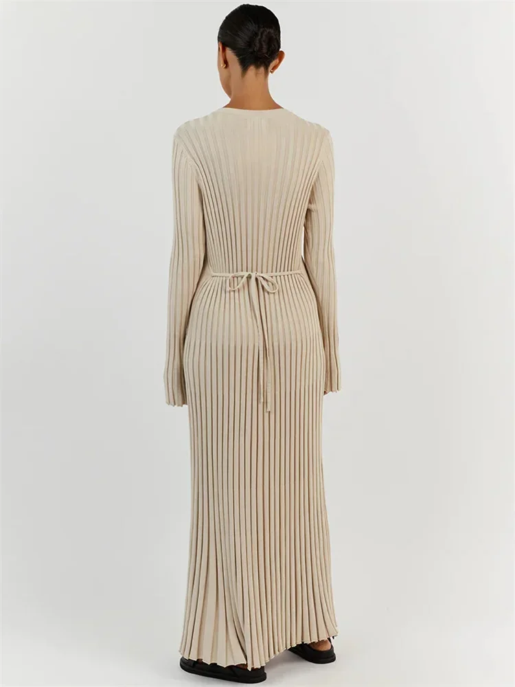 Elora | Strickkleid mit Schnürung - Image 2
